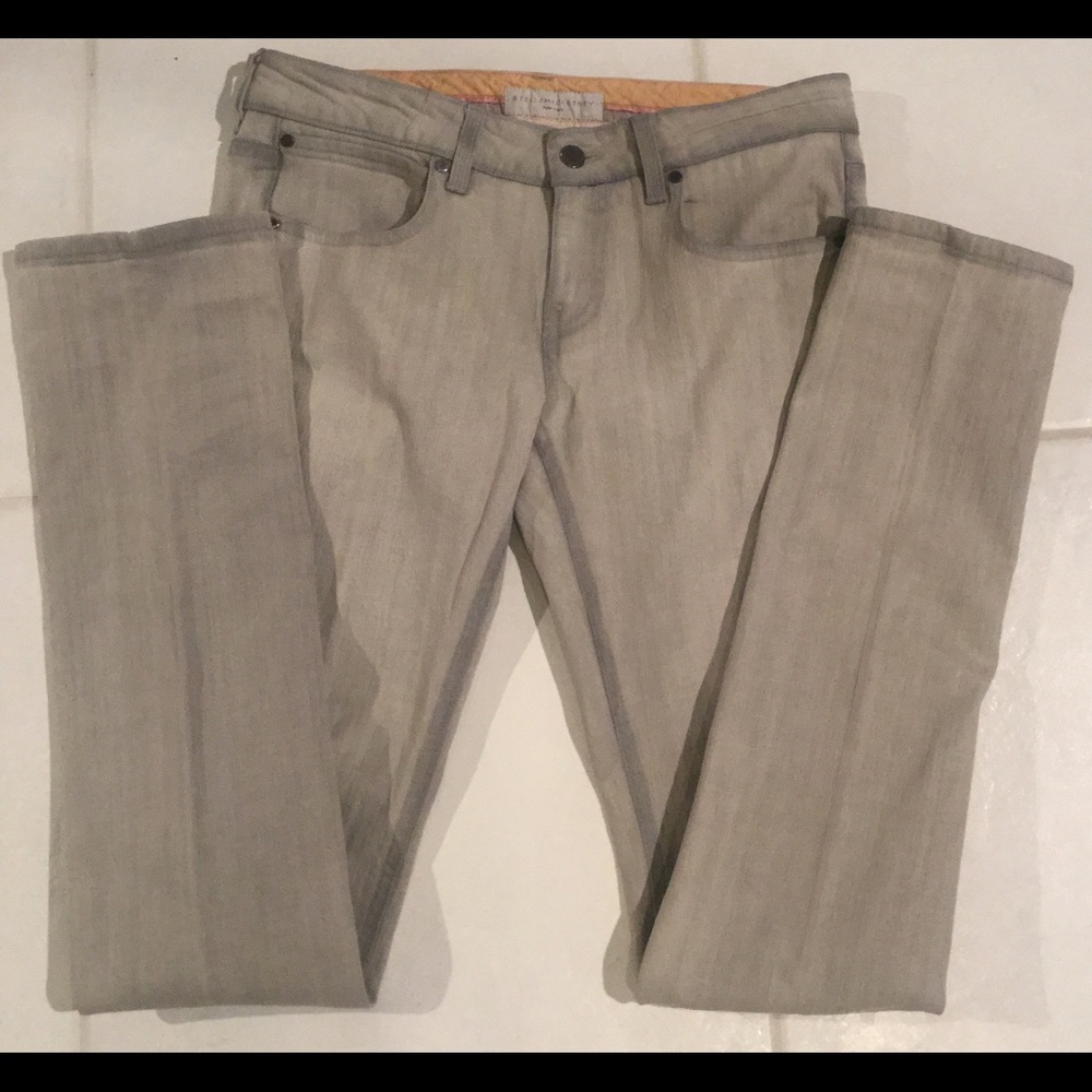 Stella McCartney Grey wash skinny jeans